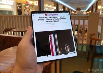 Samsung Galaxy Z Fold5 unfold