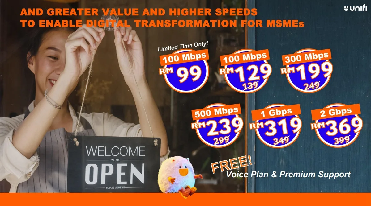 TM Unifi fibre plabs price revision