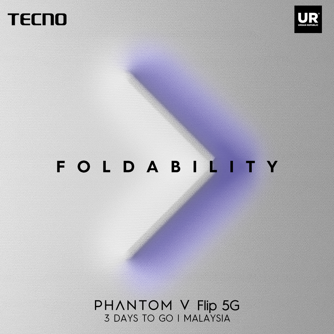 Tecno Phantom V Flip Malaysia teaser