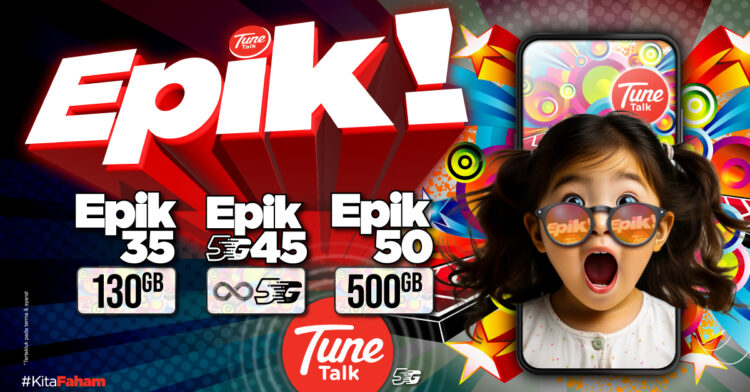 Tune Talk new Pek Epik plans