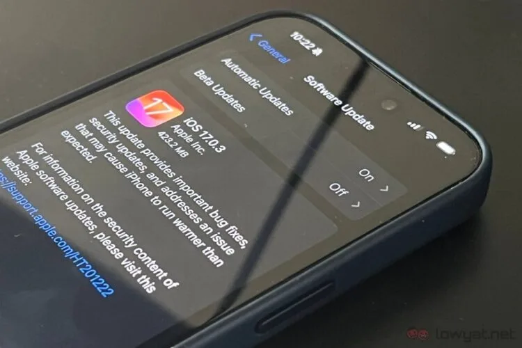 iOS 17.0.3