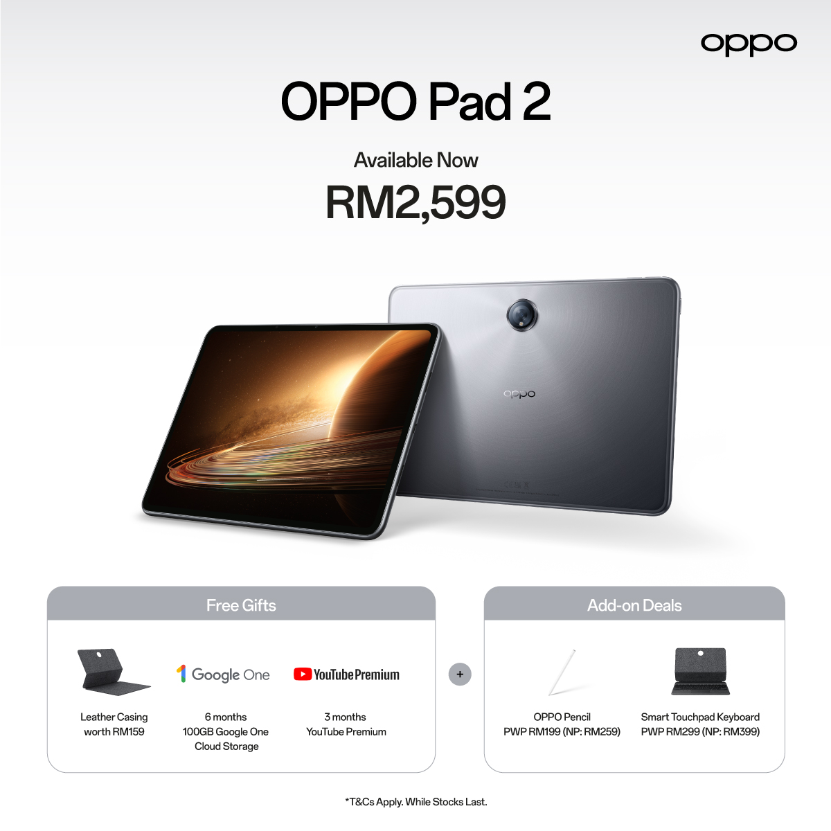 oppo pad 2 launch malaysia price