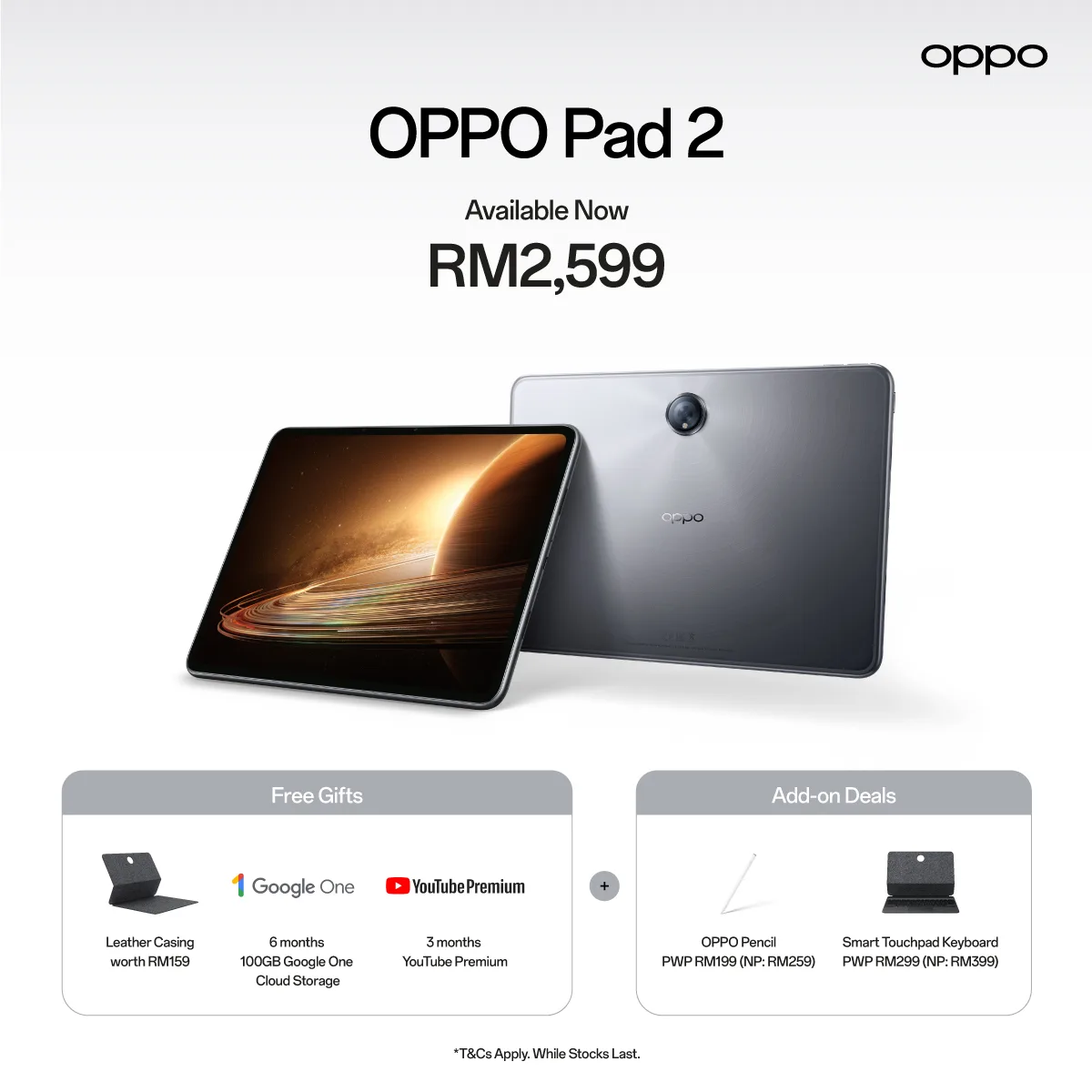 oppo pad 2 launch malaysia price