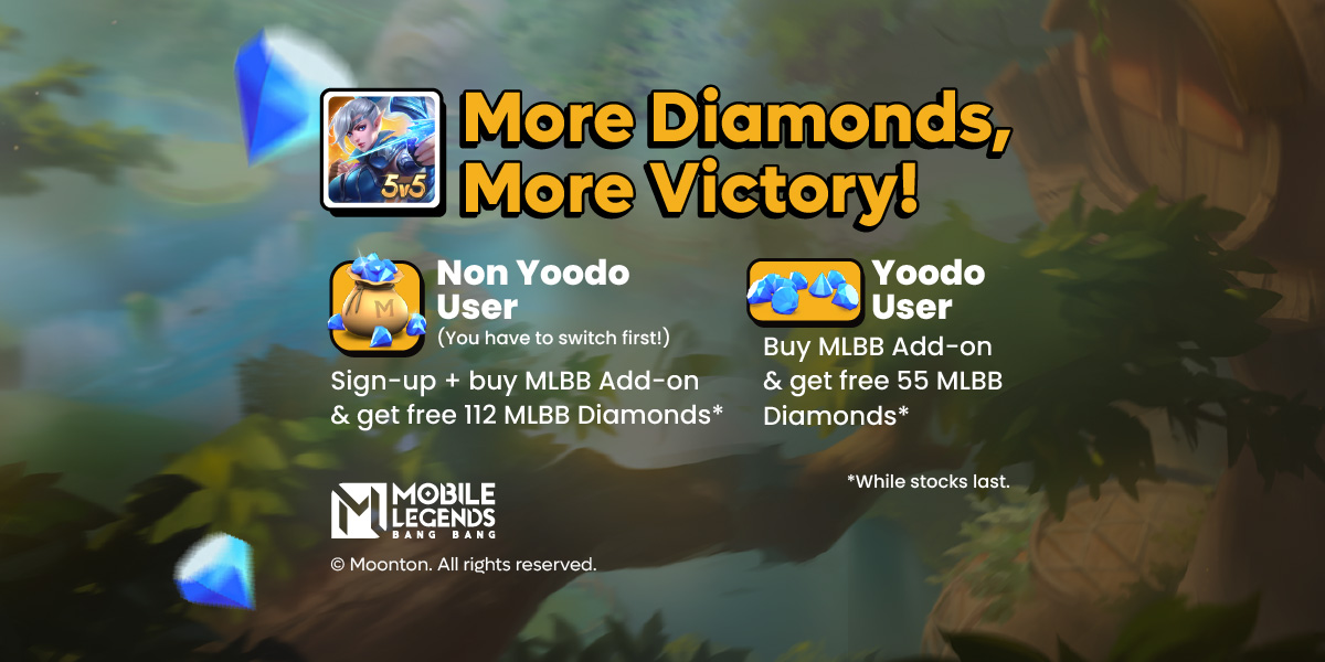 yoodo mlbb free diamonds campaign