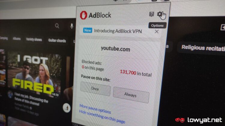 Google Adblock Ad block