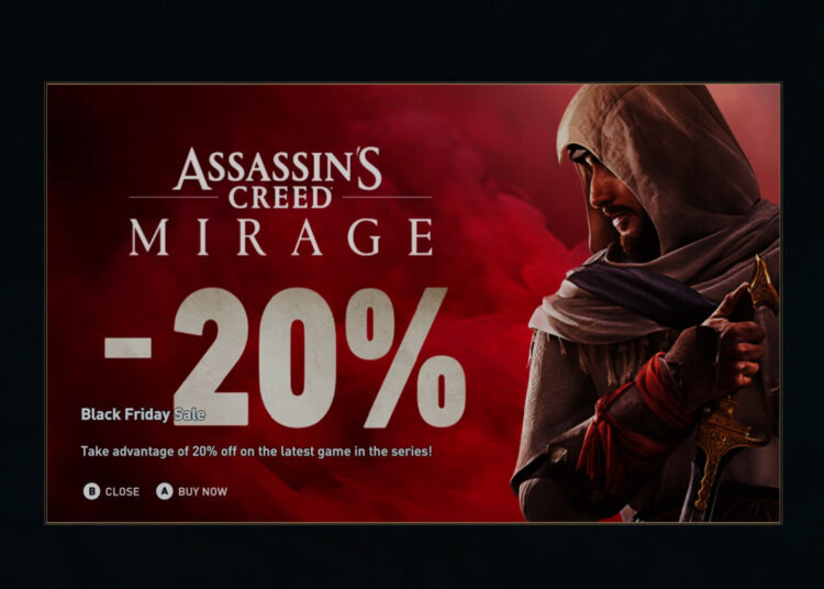 Assassin's Creed Pop-up Banner