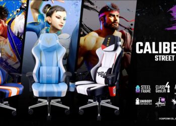 Cooler Master Caliber X2 Street Fighter 6 gaming chairs