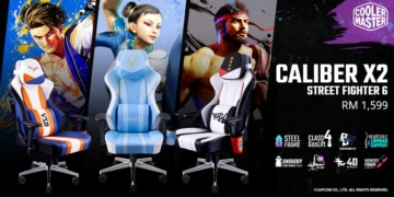 Cooler Master Caliber X2 Street Fighter 6 gaming chairs