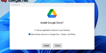 Google Drive Desktop App Bug Banner