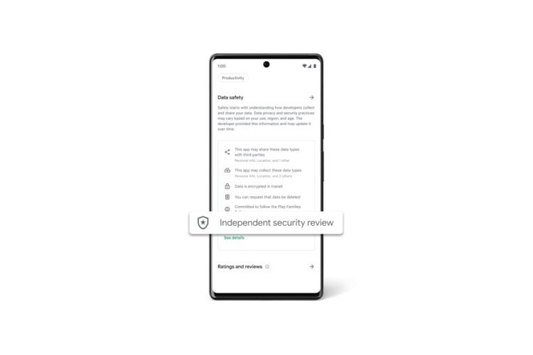 Google Independent Security Review badge