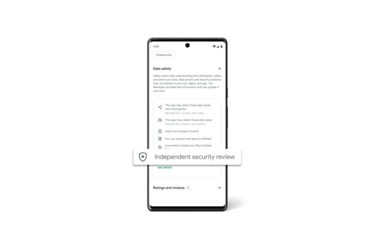 Google Independent Security Review badge