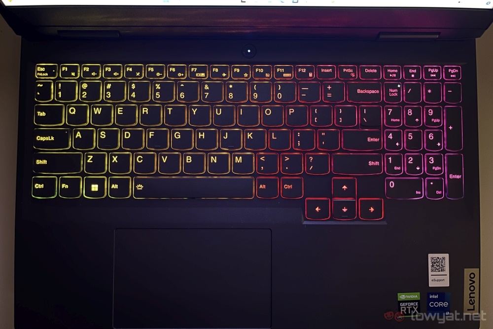 Lenovo LOQ 15IRH8 keyboard