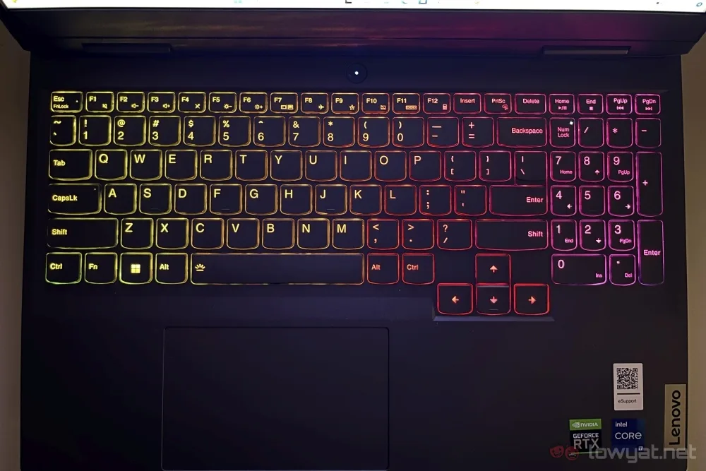 Lenovo LOQ 15IRH8 keyboard
