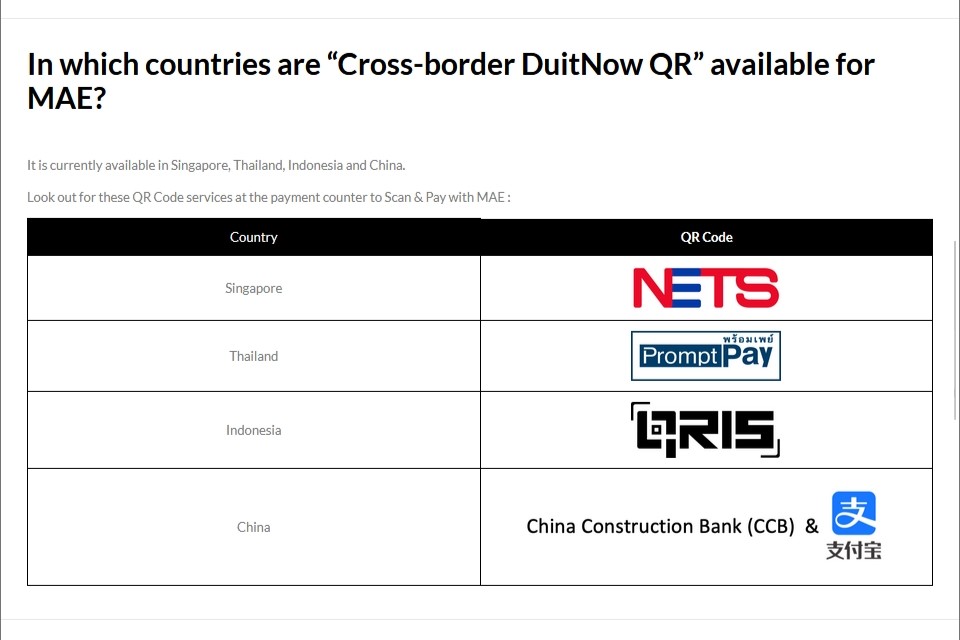 MAE cross-border updated