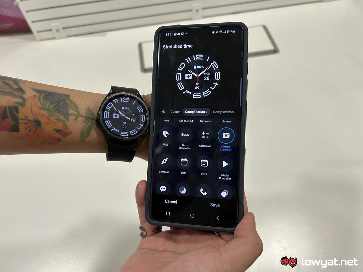 Samsung Galaxy Watch6 style tech
