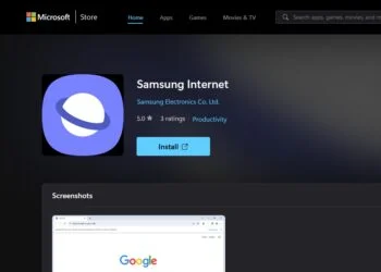 Samsung Internet tn