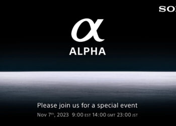 Sony Alpha November launch teaser