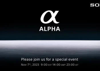 Sony Alpha November launch teaser