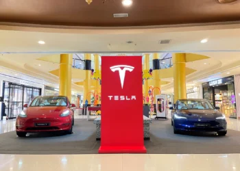 Tesla Supercharger Sunway Pyramid launch