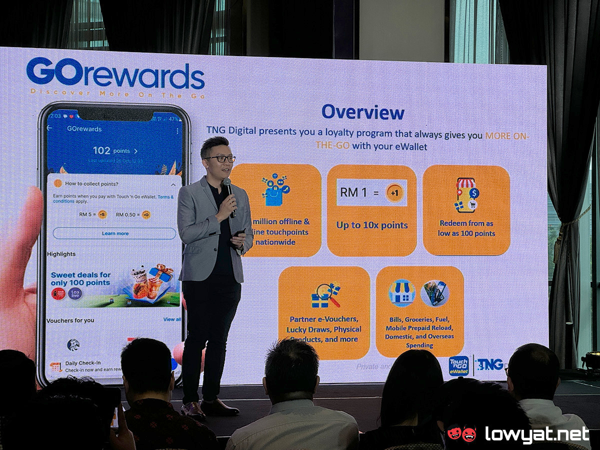 TnG eWallet GORewards launch