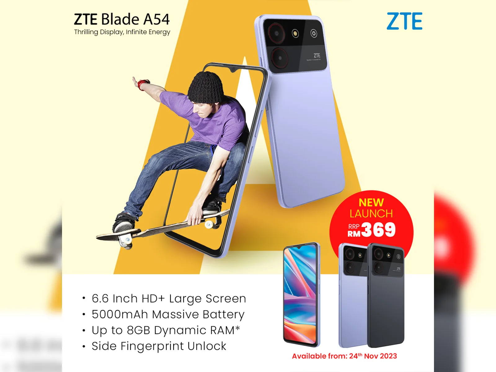 zte blade a54