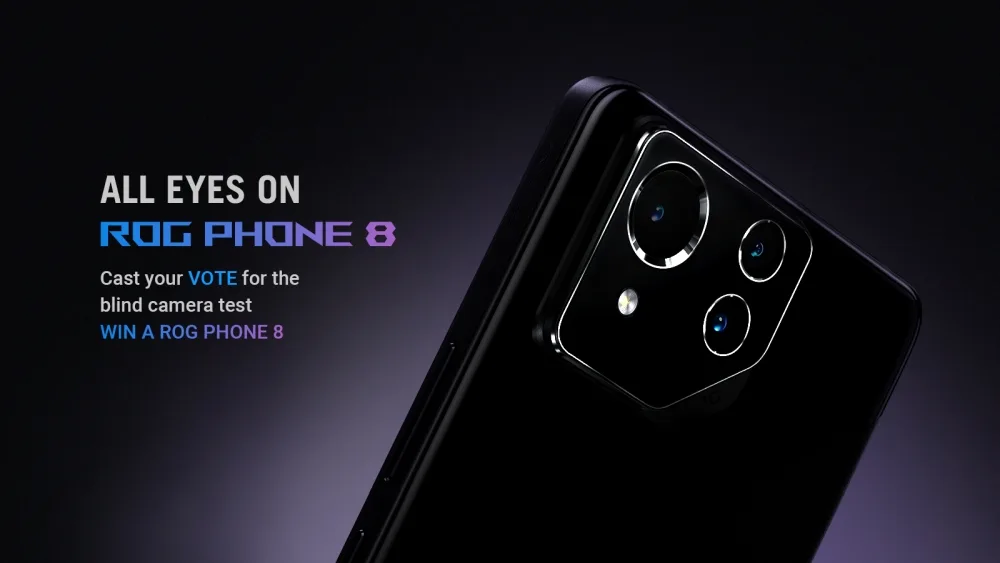 ASUS ROG Phone 8 blind camera test