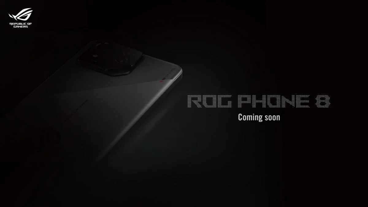 ASUS ROG Phone 8 design teaser