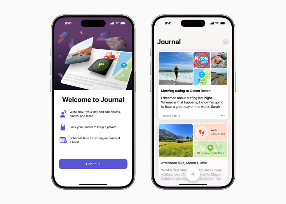 Apple lancia l’app Journal, il pulsante di azione per la traduzione e altro in iOS 17.2