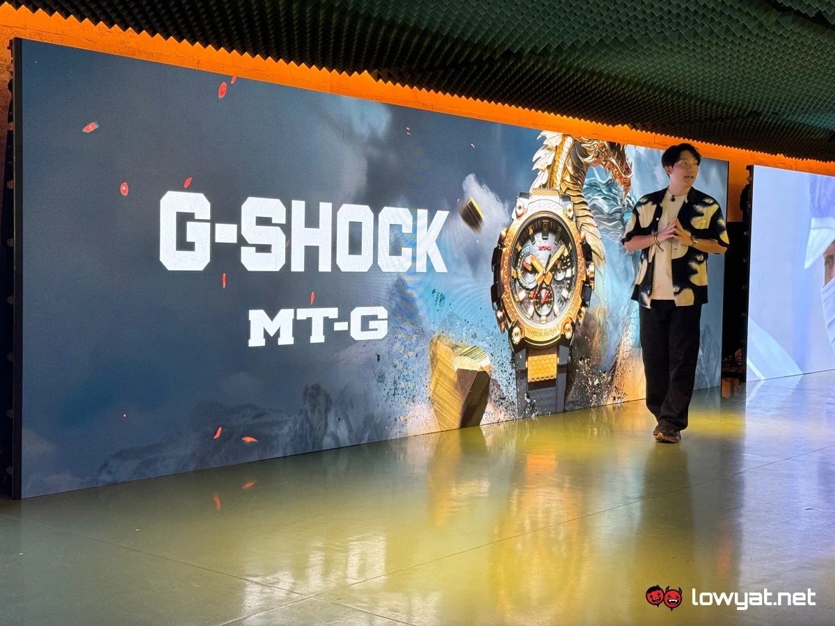 Black and Gold G-Shock MTG-B3000CXD-9A for Year of the Dragon 2024