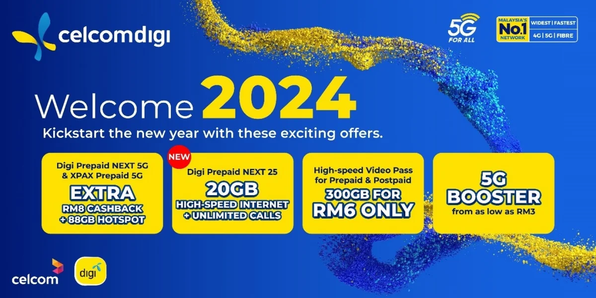 CelcomDigi Welcome 2024 offers