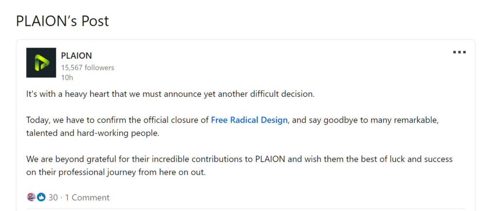 Free Radical Design LinkedIn Plaion