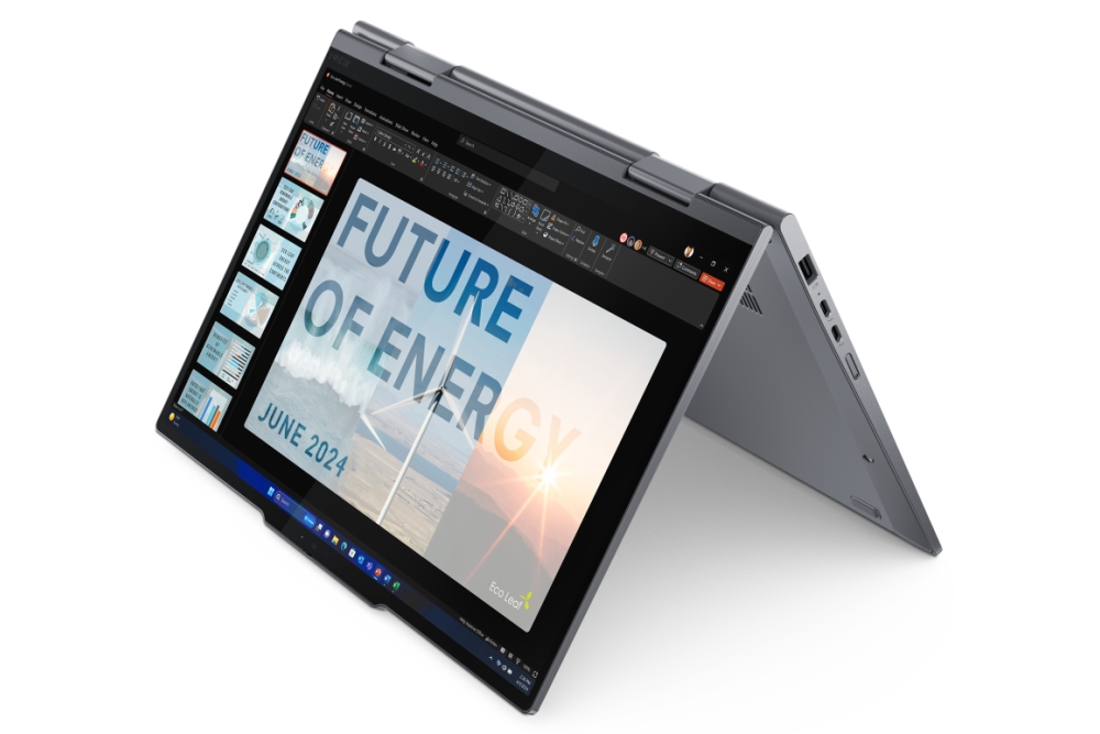 Lenovo ThinkPad X1 2-in-1 tent mode