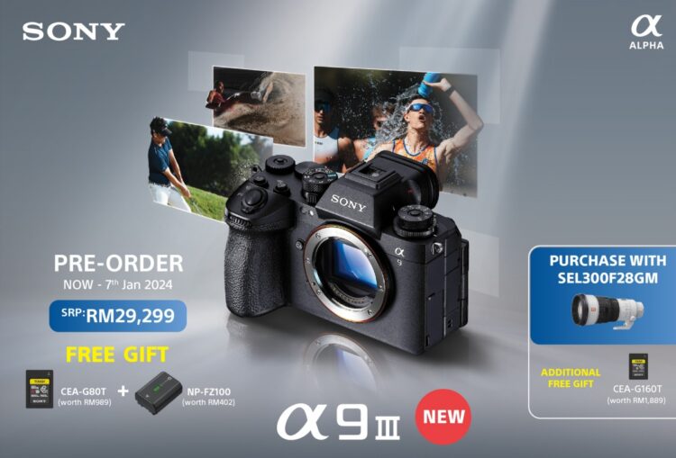 Sony a9 iii malaysia pre-order price