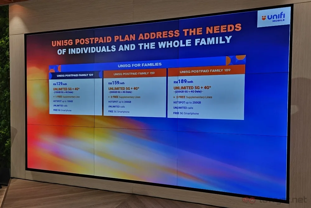 UNI5G Family Plans