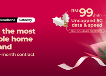 Yes 5G Christmas Wireless Broadband promo