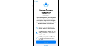 apple iphone ios 17.3 stolen device protection