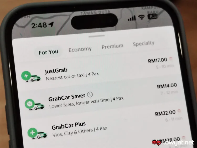 grab grabcar saver