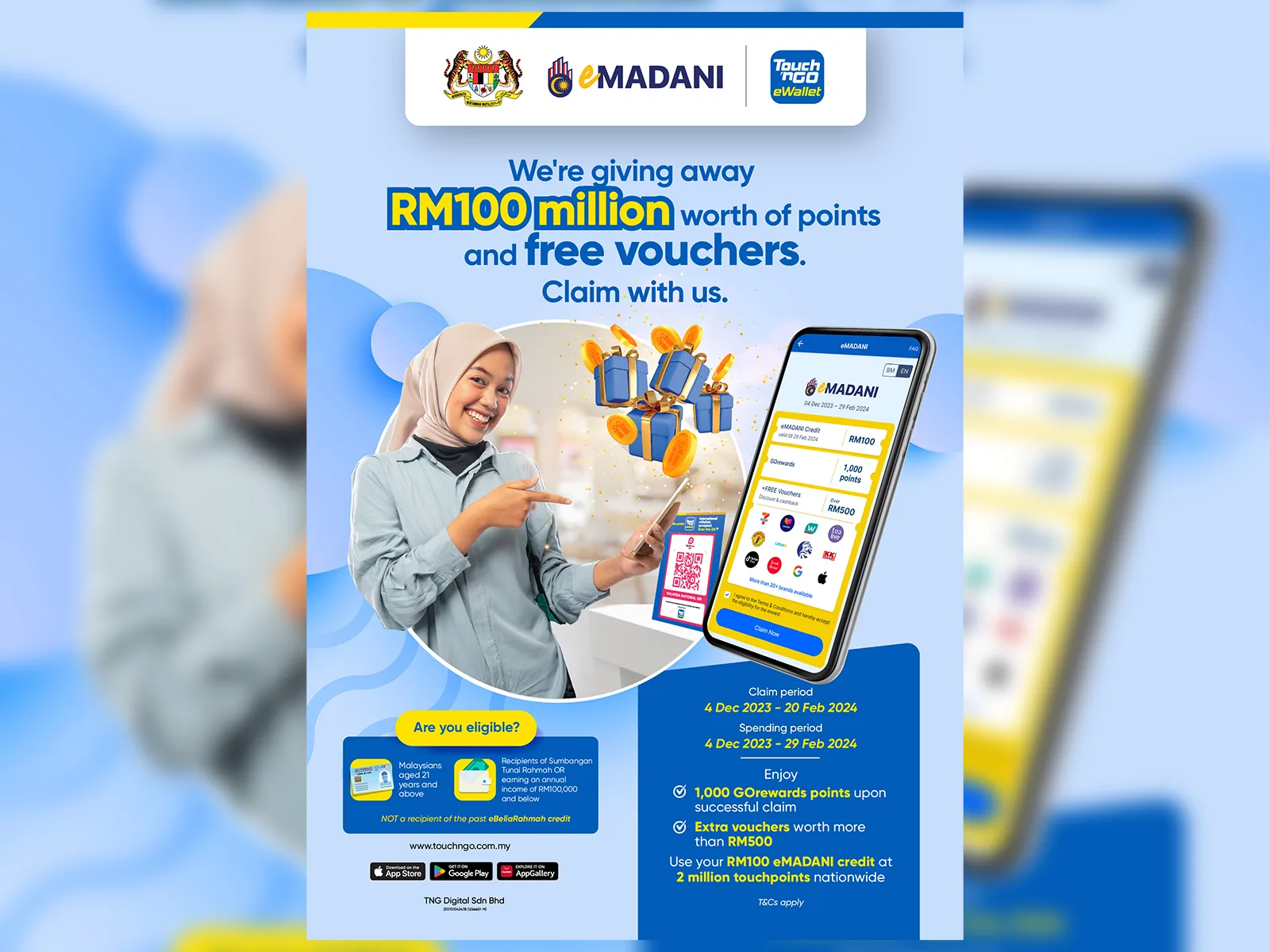 touch n go ewallet tng emadani