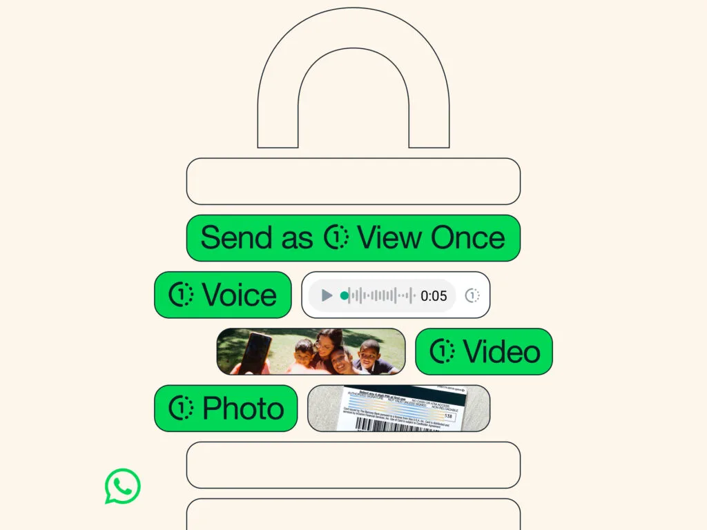 whatsapp view once voice messages