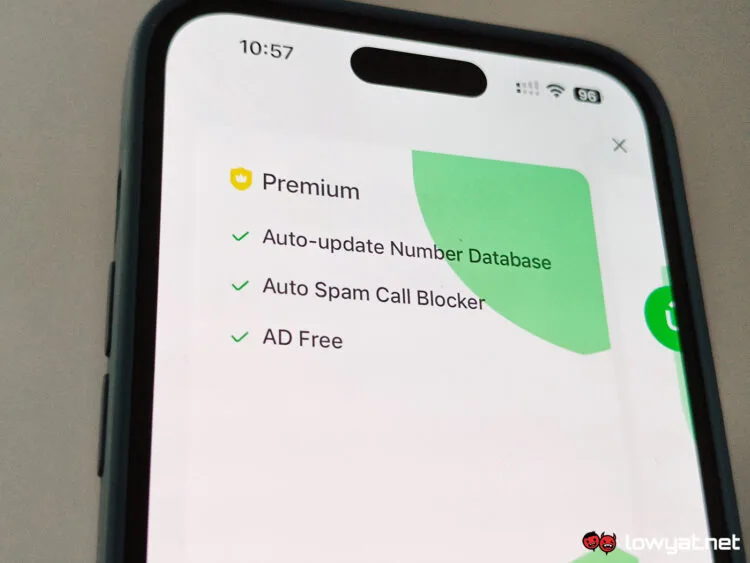 whoscall pdrm free premium