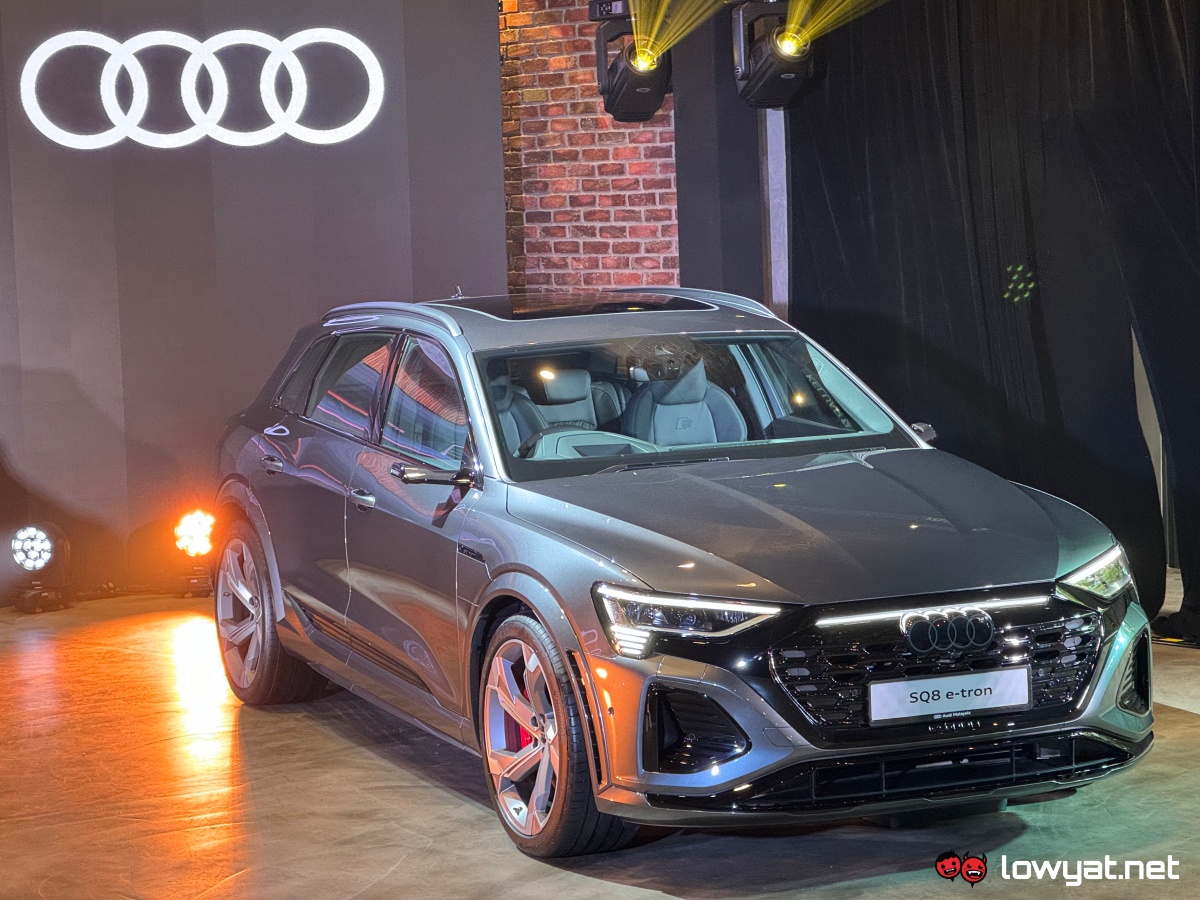 Audi SQ8 e-tron sportback launch msia