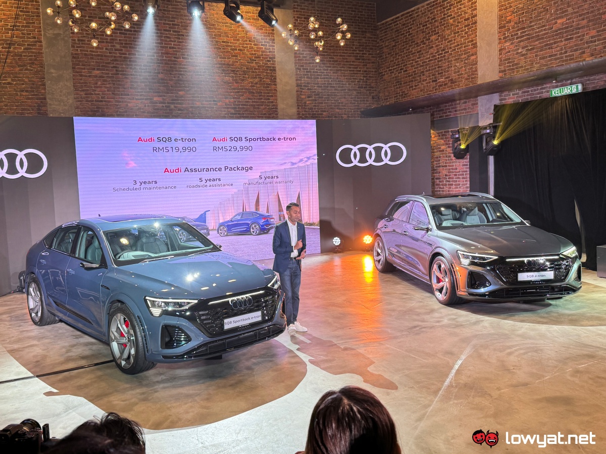 Audi SQ8 e-tron sportback launch msia