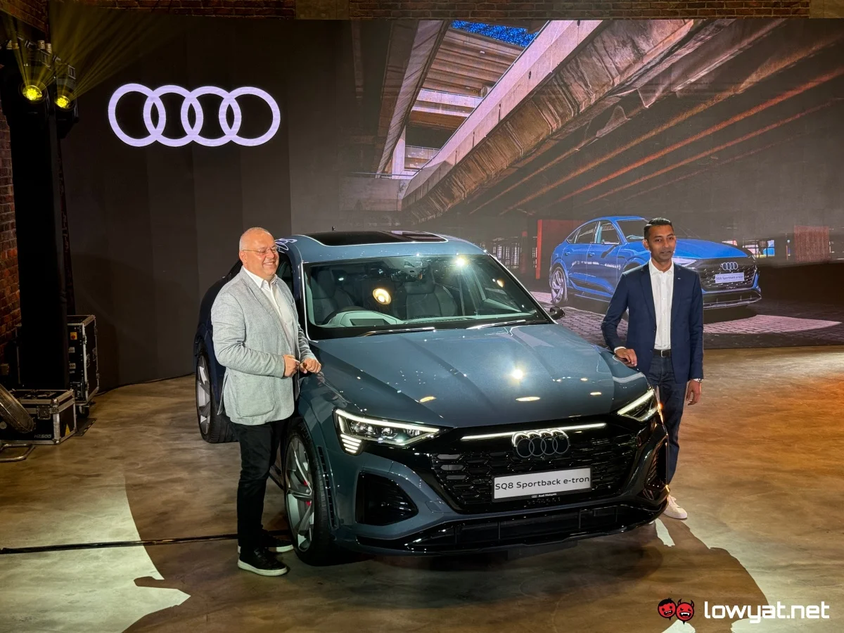Audi SQ8 e-tron sportback launch msia