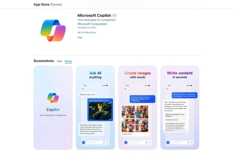 Copilot iOS