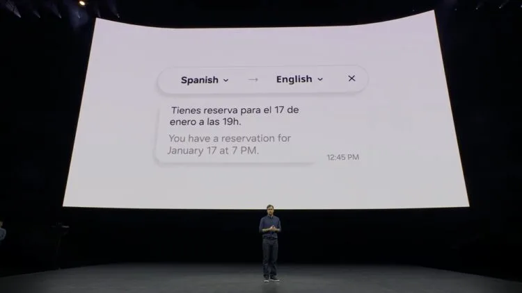 Galaxy AI chat translation