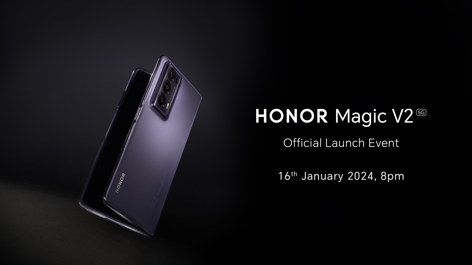 HONOR Magic V2 1 月 16 日正式登陆大马