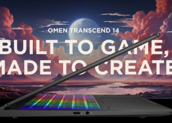 HP OMEN Transcend 14 debut CES 2024