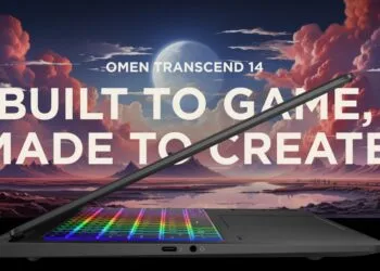 HP OMEN Transcend 14 debut CES 2024