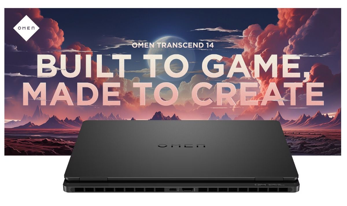 HP OMEN Transcend 14 debut CES 2024