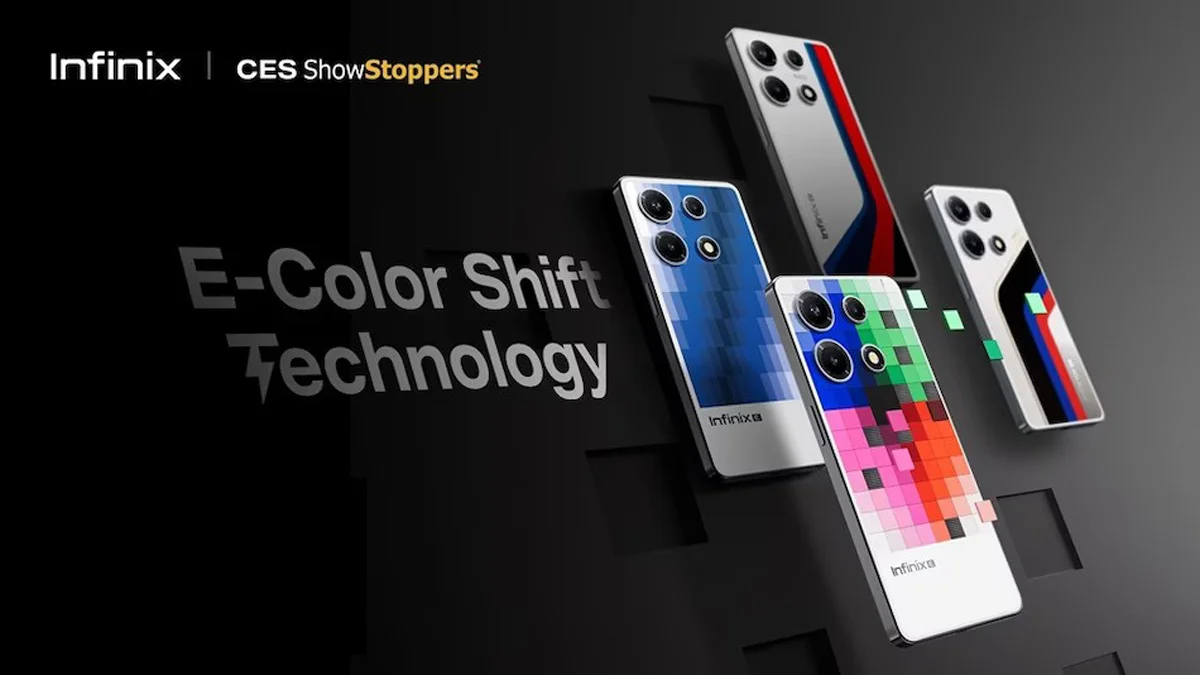 Infinix Color Shift concept CES 2024